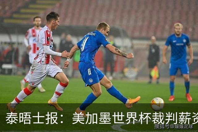 泰晤士报：美加墨世界杯裁判薪资待遇确定，最高可获得10万美元